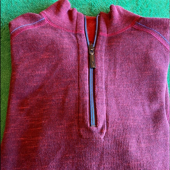 Tommy Bahama men’s Sm 1/4 zip pullover - Picture 1 of 4
